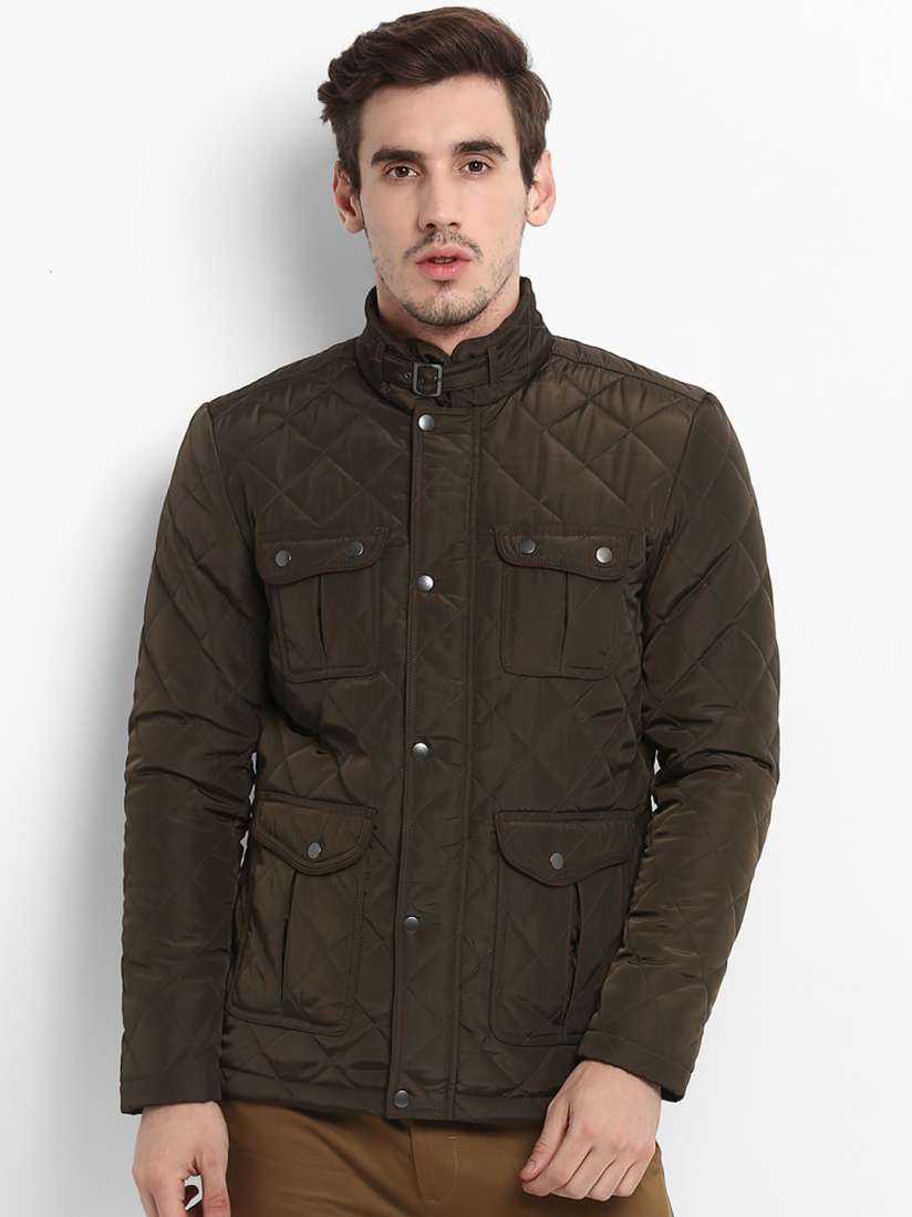 Red tape quilted jacket 2025