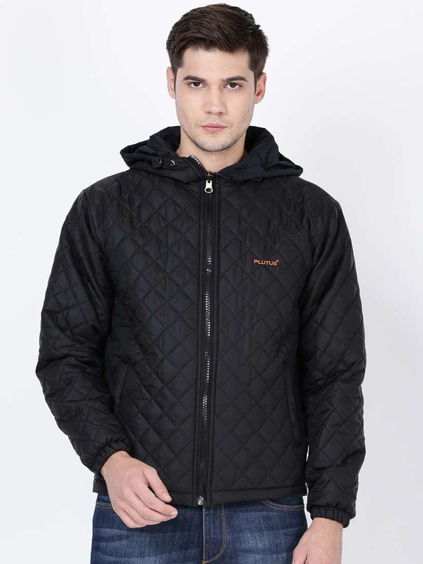 Buy Plutus Men Black Solid Lightweight Bomber Jacket Jackets for Men 10770264 Myntra