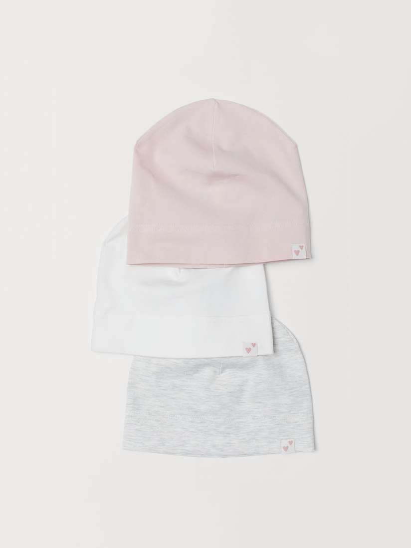Buy H M Kids 3 pack Jersey Hats Hat for Unisex Kids 10773878 Myntra
