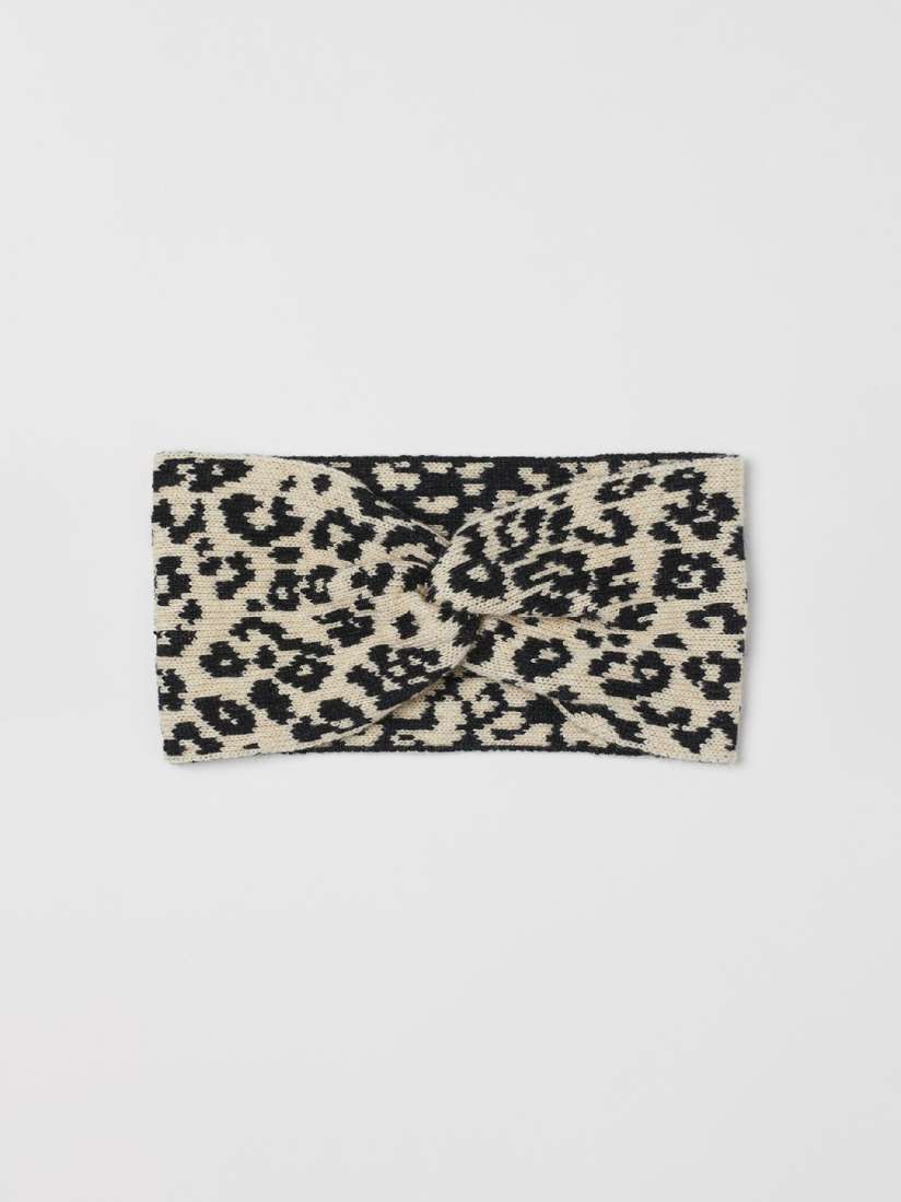 Buy H M Women Beige Black Knitted Headband Headband for Women 10910812 Myntra