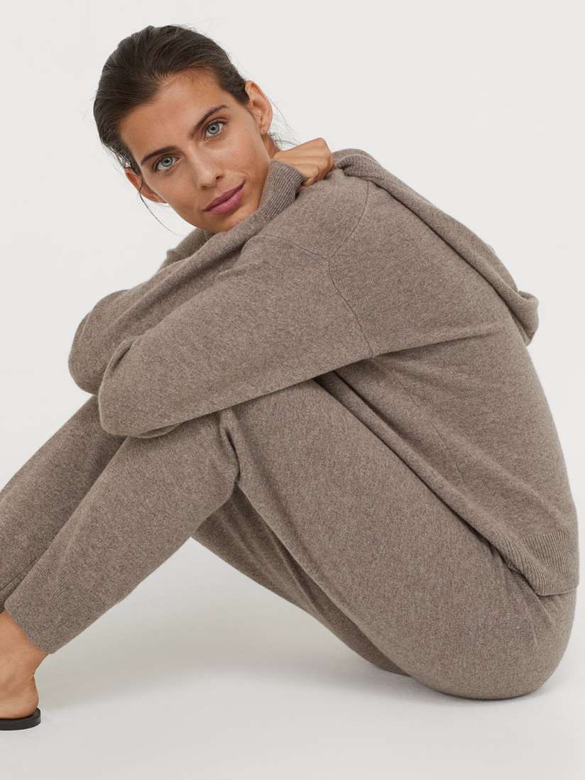 H&m cashmere joggers shop