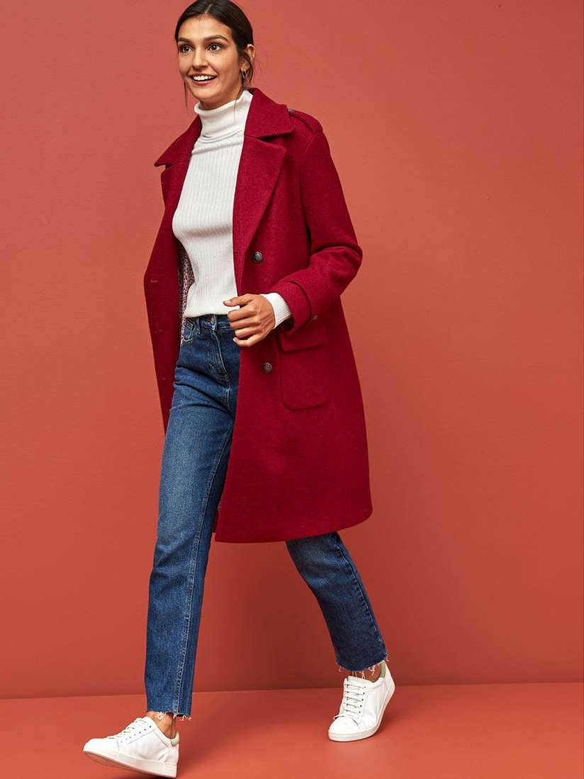 Military style peacoat shop