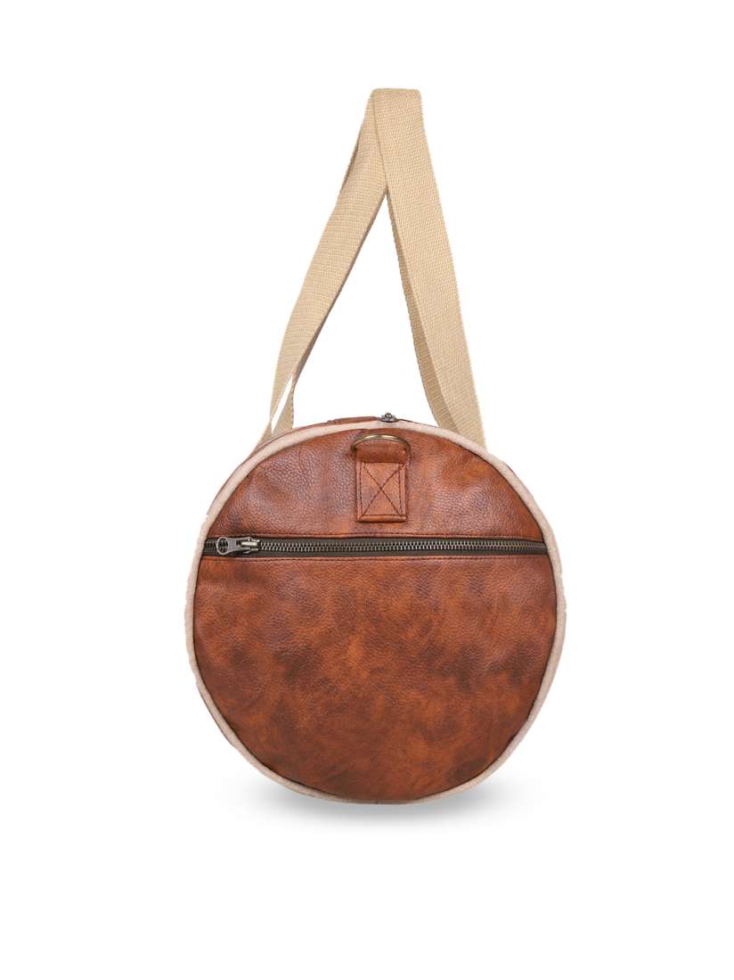 Buy SPYKAR Unisex Brown Beige Striped Duffel Bag Duffel Bag for Unisex 10968774 Myntra