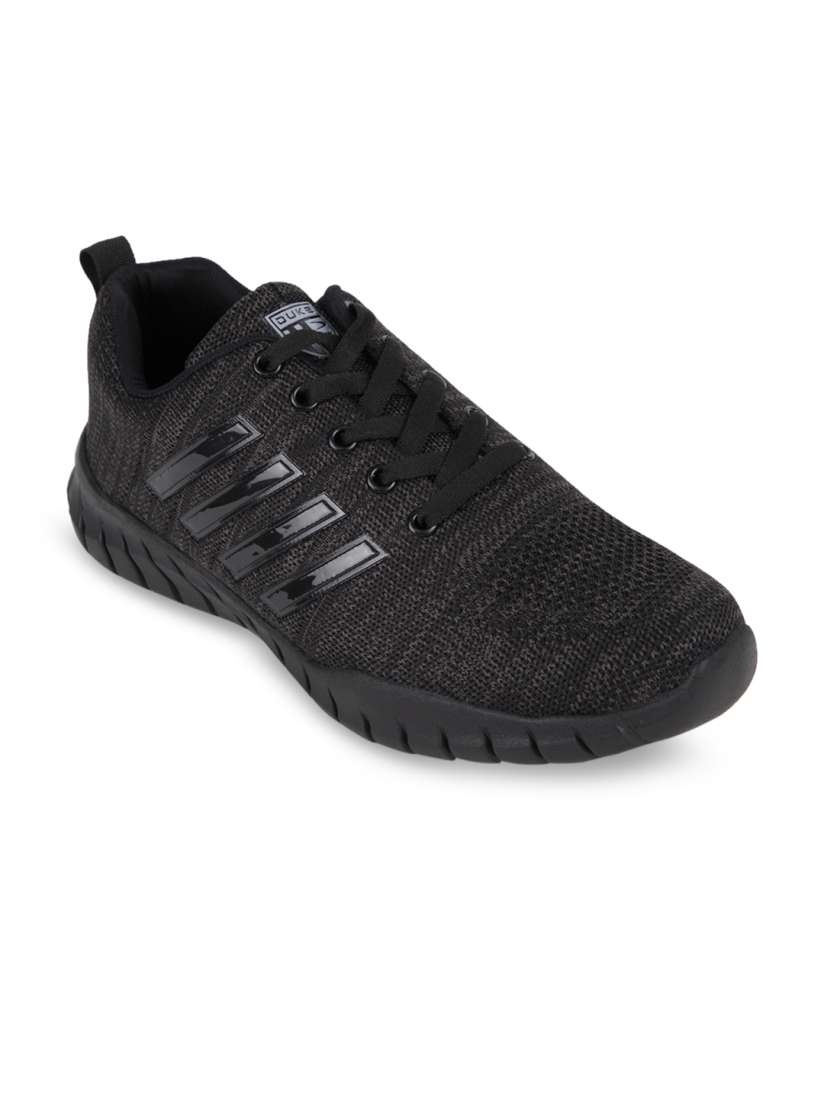 Buy Duke Men Black Textile Running Shoes Sports Shoes for Men 10989280 Myntra