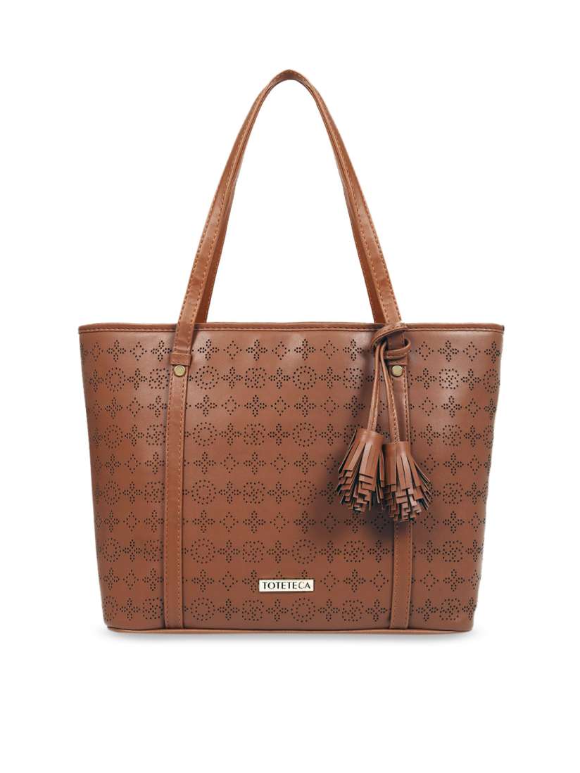 Buy Toteteca Tan Brown Solid Shoulder Bag Handbags for Women 11022802 Myntra