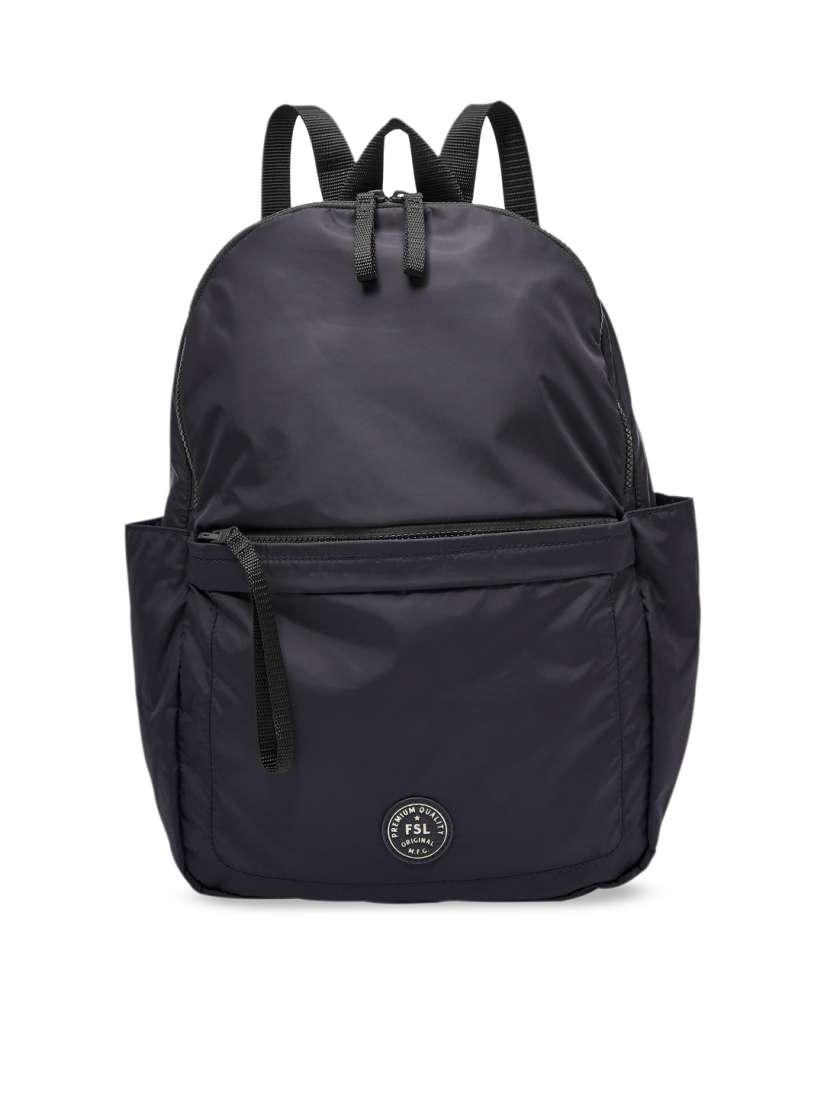 Buy Fossil Men Black Solid Backpack Backpacks for Men 11026700 Myntra