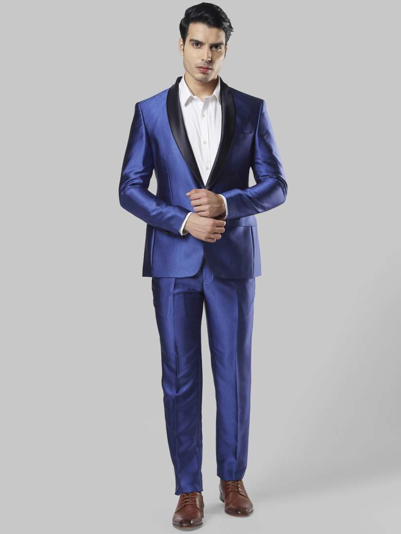 Next blue tuxedo top