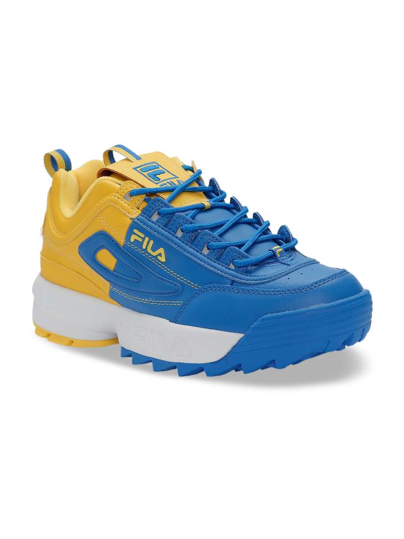Buy FILA Men Yellow Disruptor II Split Sneakers Casual Shoes for Men 11037194 Myntra