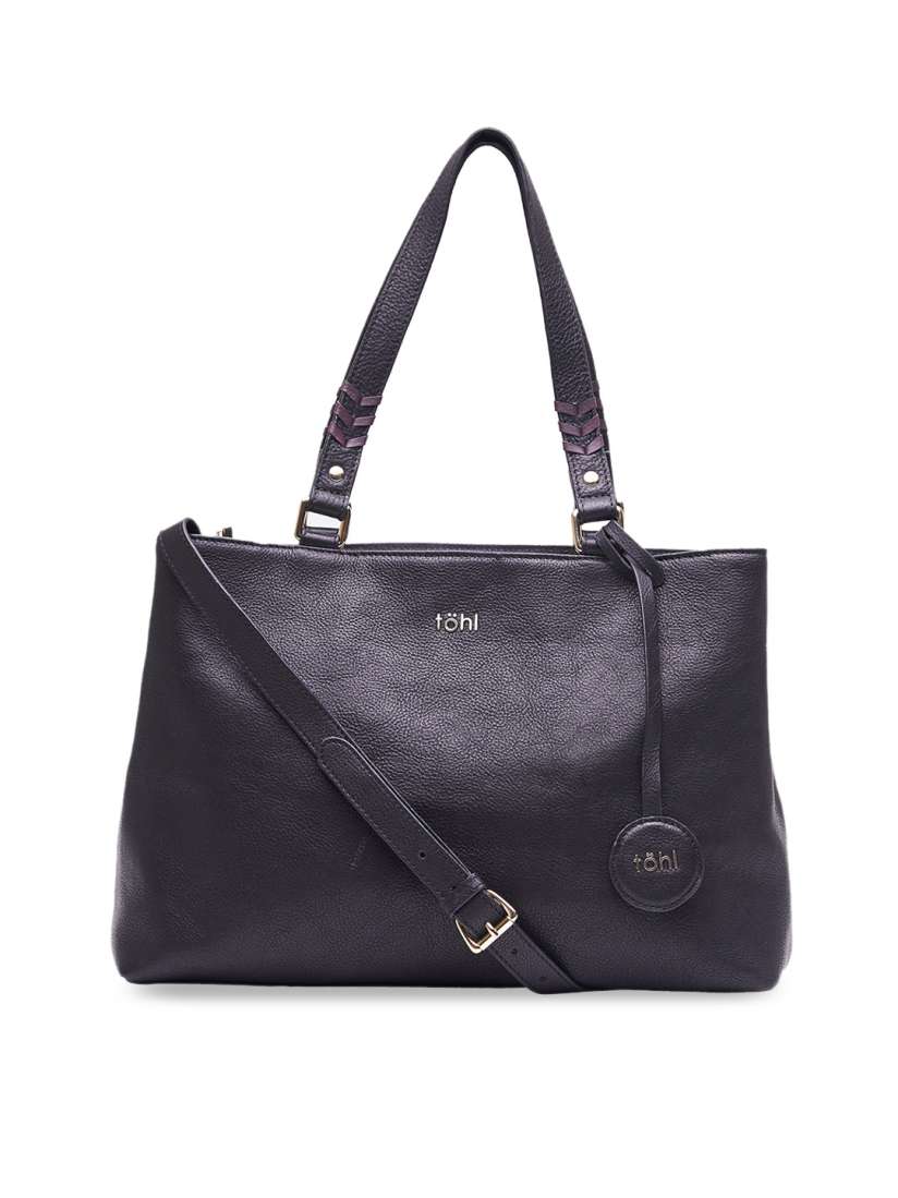 Buy tohl Black Textured Shoulder Bag Handbags for Women 11040338 Myntra