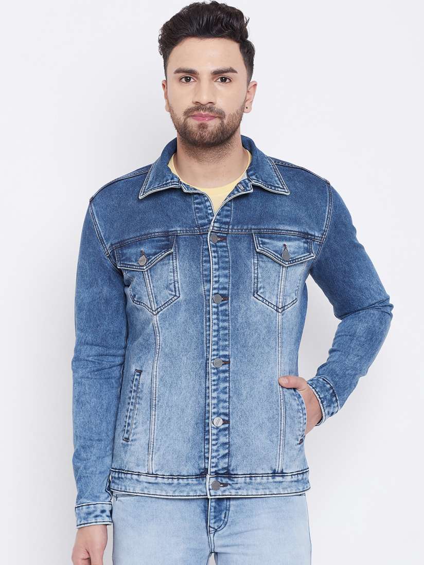 Krossstitch denim jacket cheap