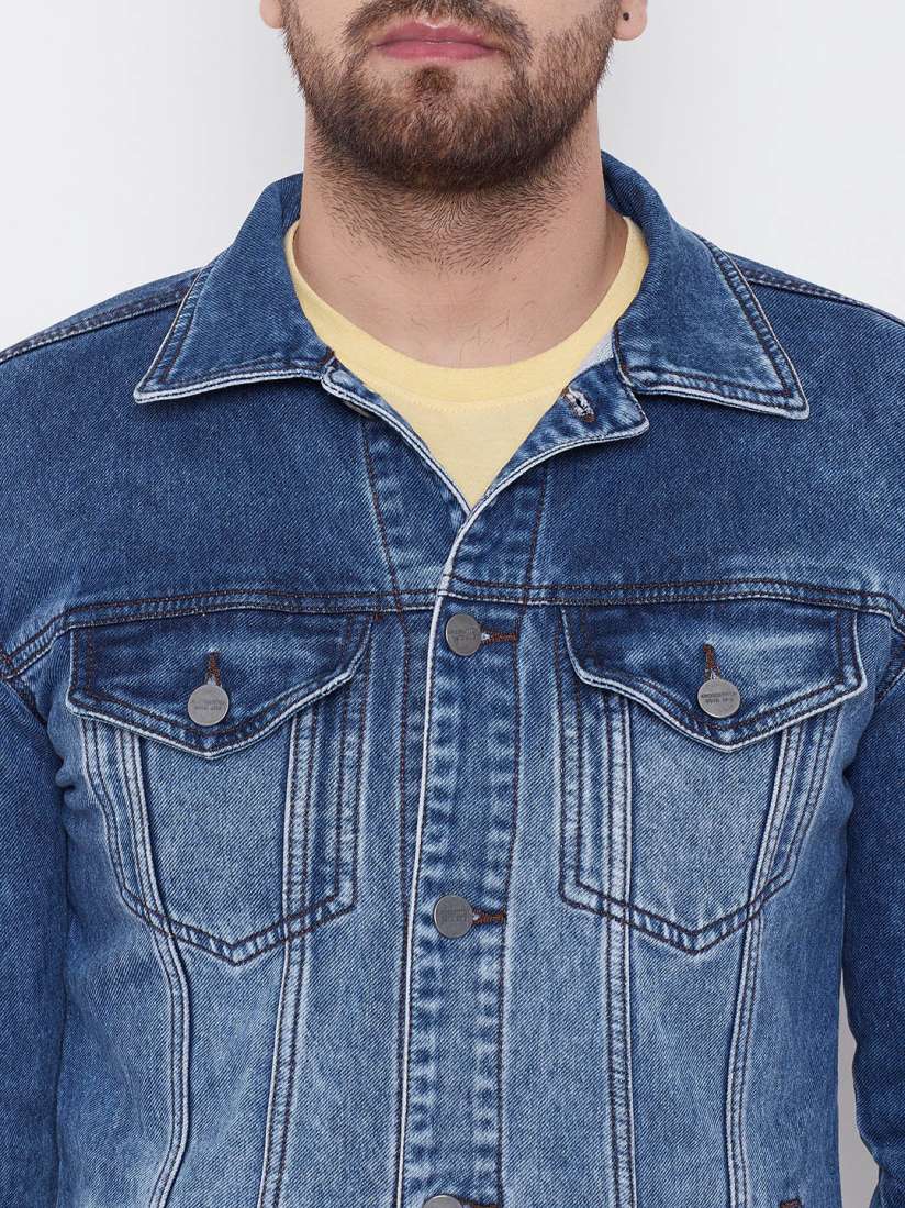 Krossstitch denim jacket store