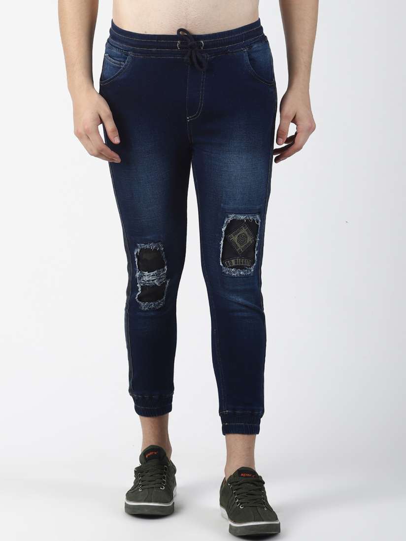 Myntra jogger jeans clearance