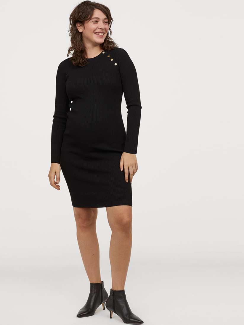 Mama fine knit dress outlet