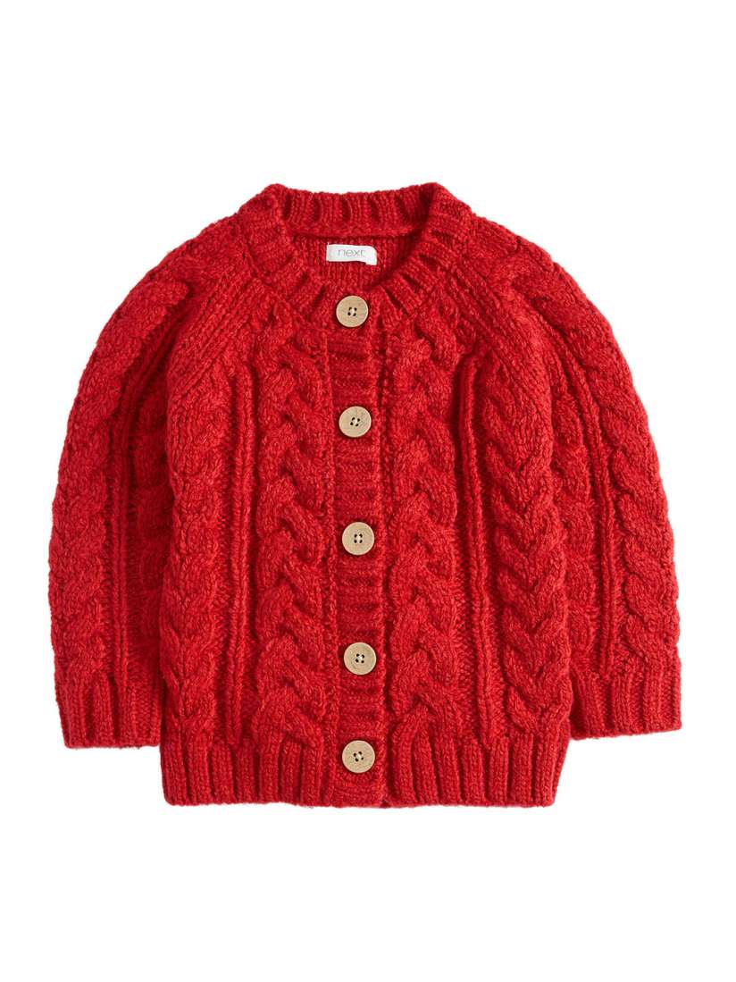 Next girls red cardigan online
