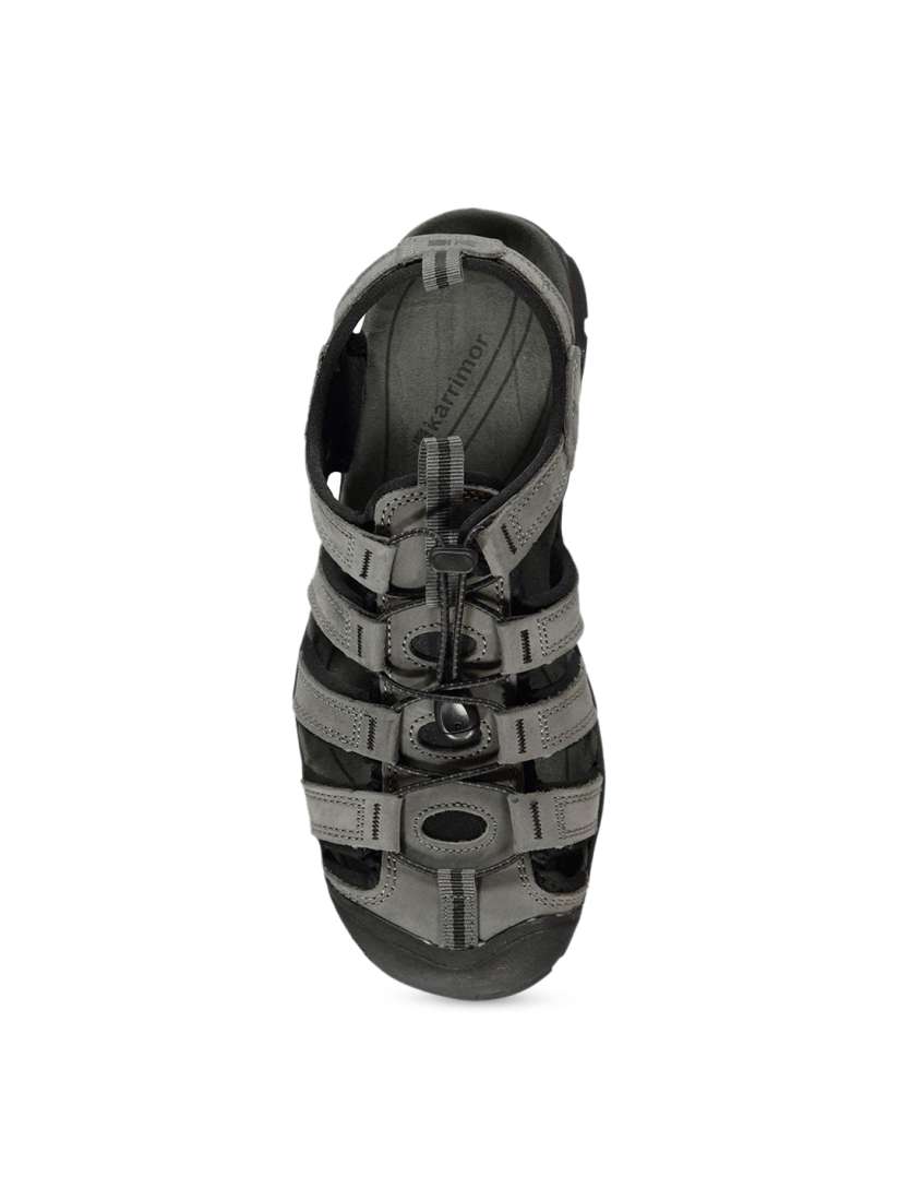 Buy Karrimor Men Grey Ithaca Leather Fisherman Sandals Sandals for Men 10920978 Myntra