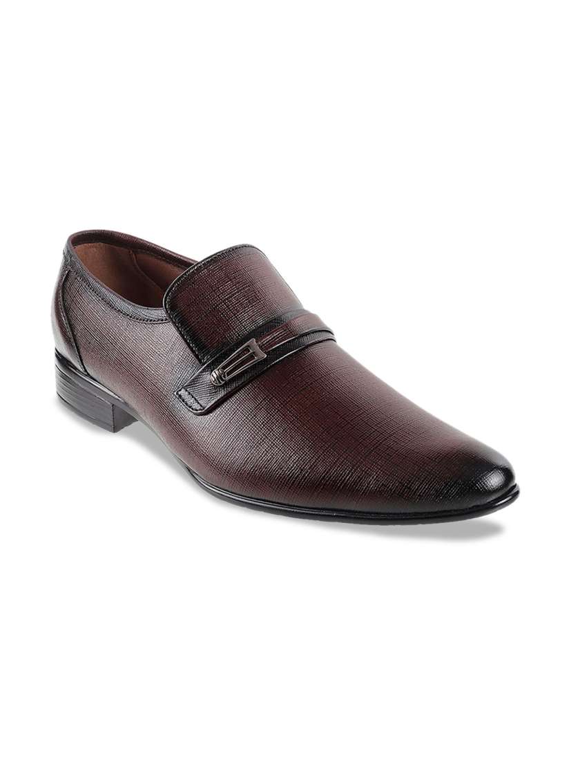 Leather shoes myntra 2025