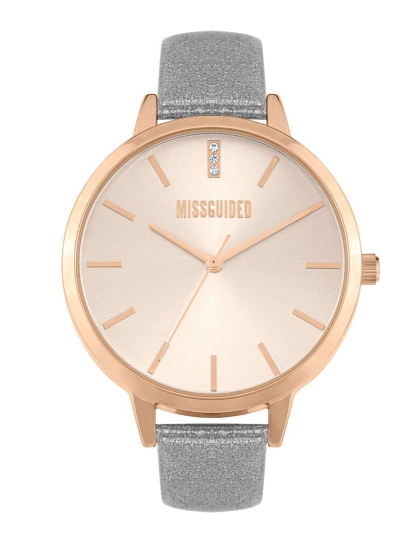 Missguided rose gold watch shop