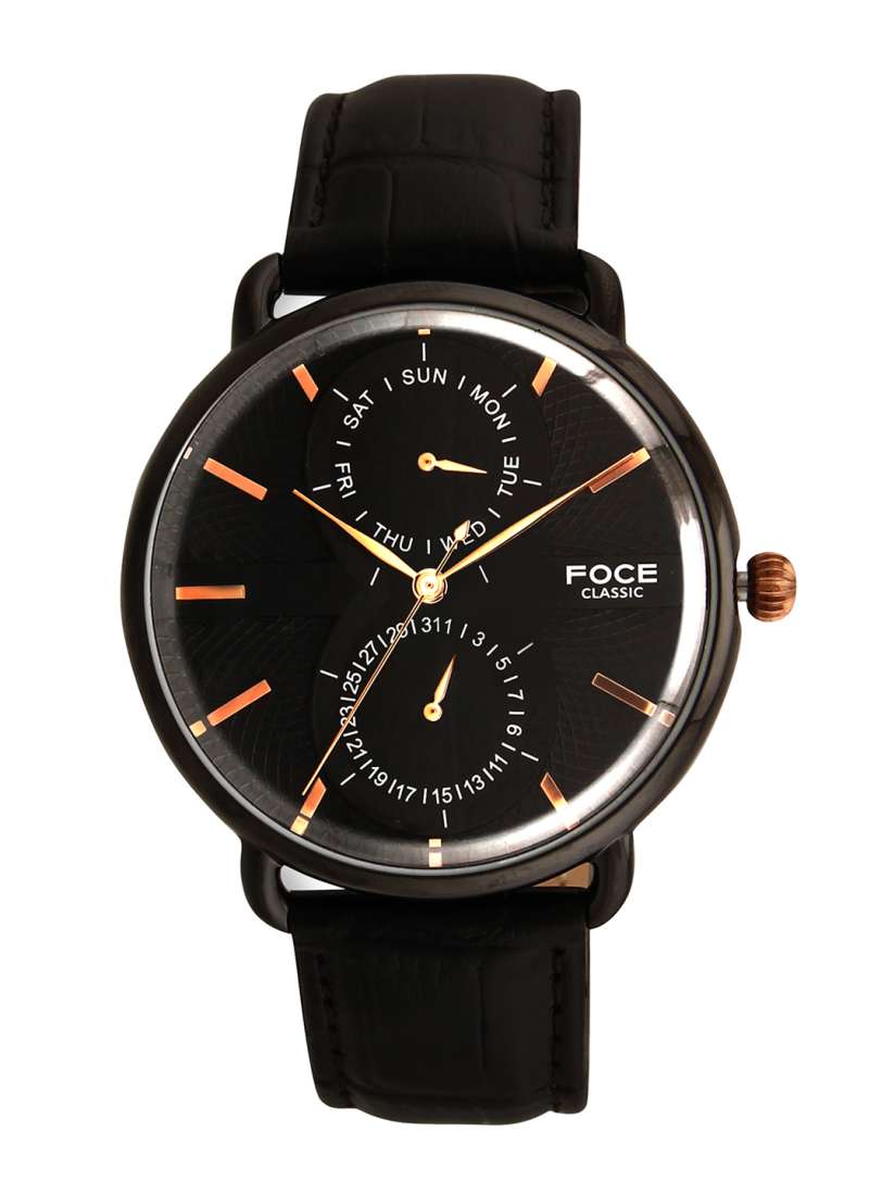 Foce watches black shop