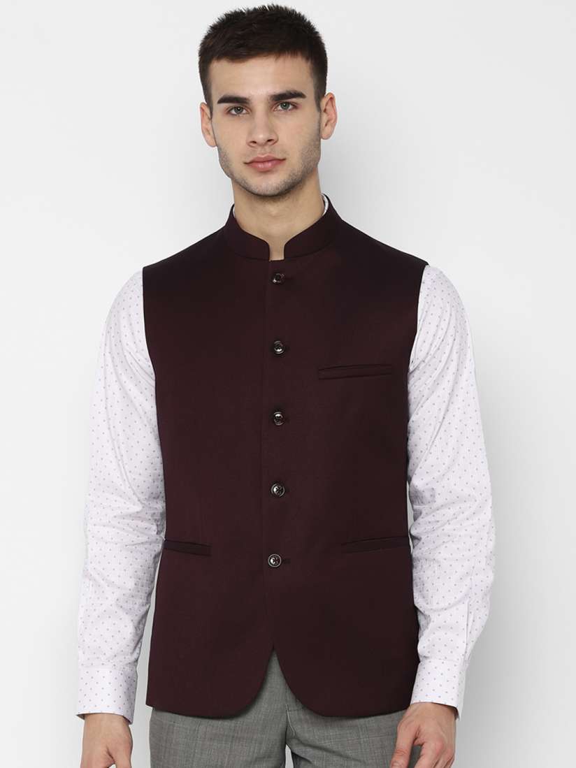 Allen solly nehru jacket outlet