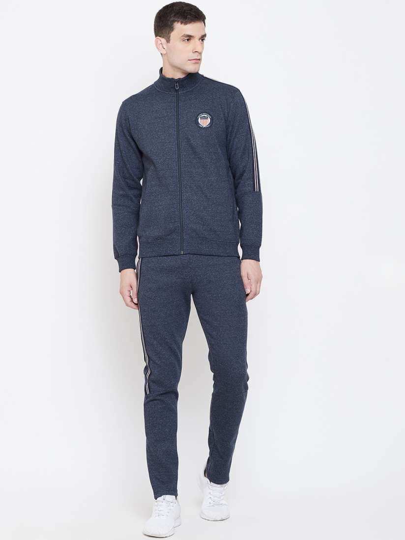 Buy Octave Men Grey Solid Cotton Tracksuit Tracksuits for Men 11225682 Myntra