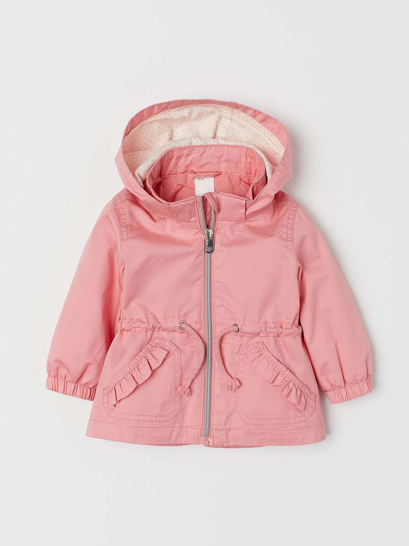 Pink Parka Parka Coats Womens H&m Buy H&M Water-repellent