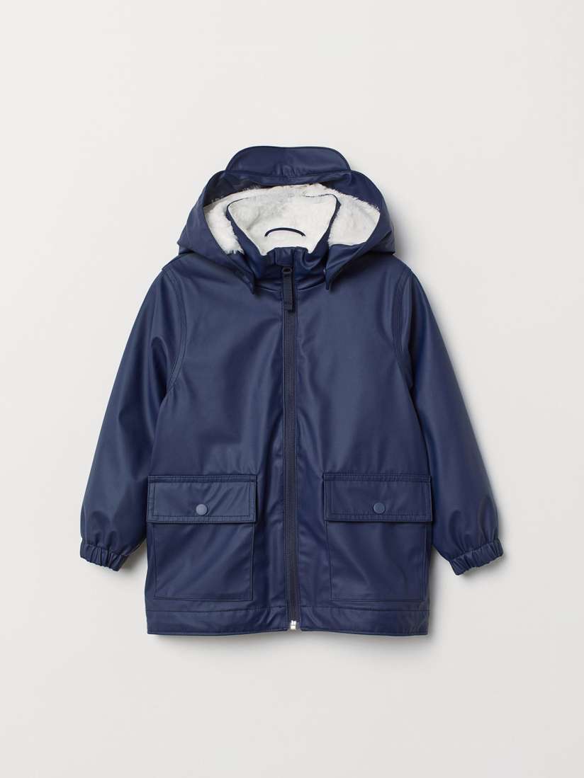 H&m pile lined parka hot sale