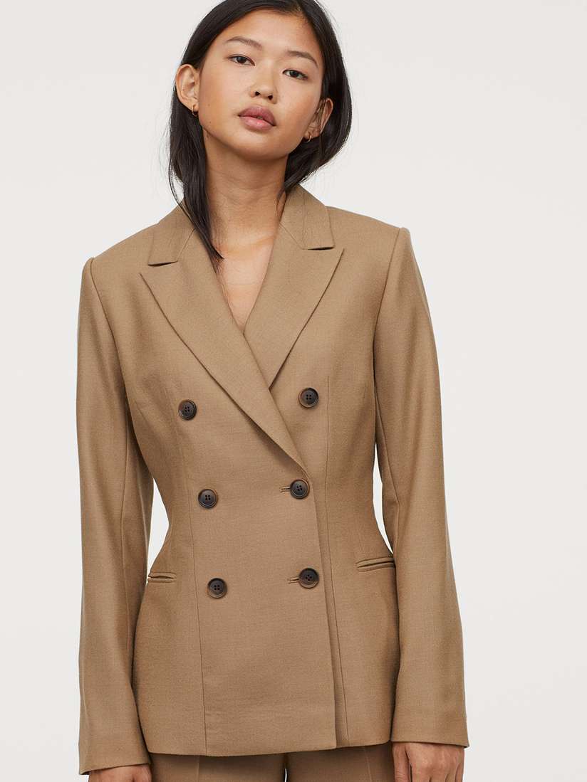 wool blazer blazer jacke h&m