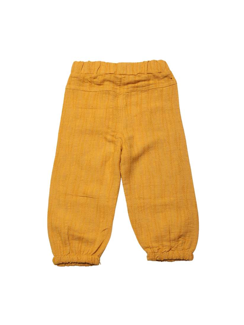 Buy J Style Kids Yellow Smart Regular Fit Self Design Joggers Trousers for Unisex Kids 11139004 Myntra