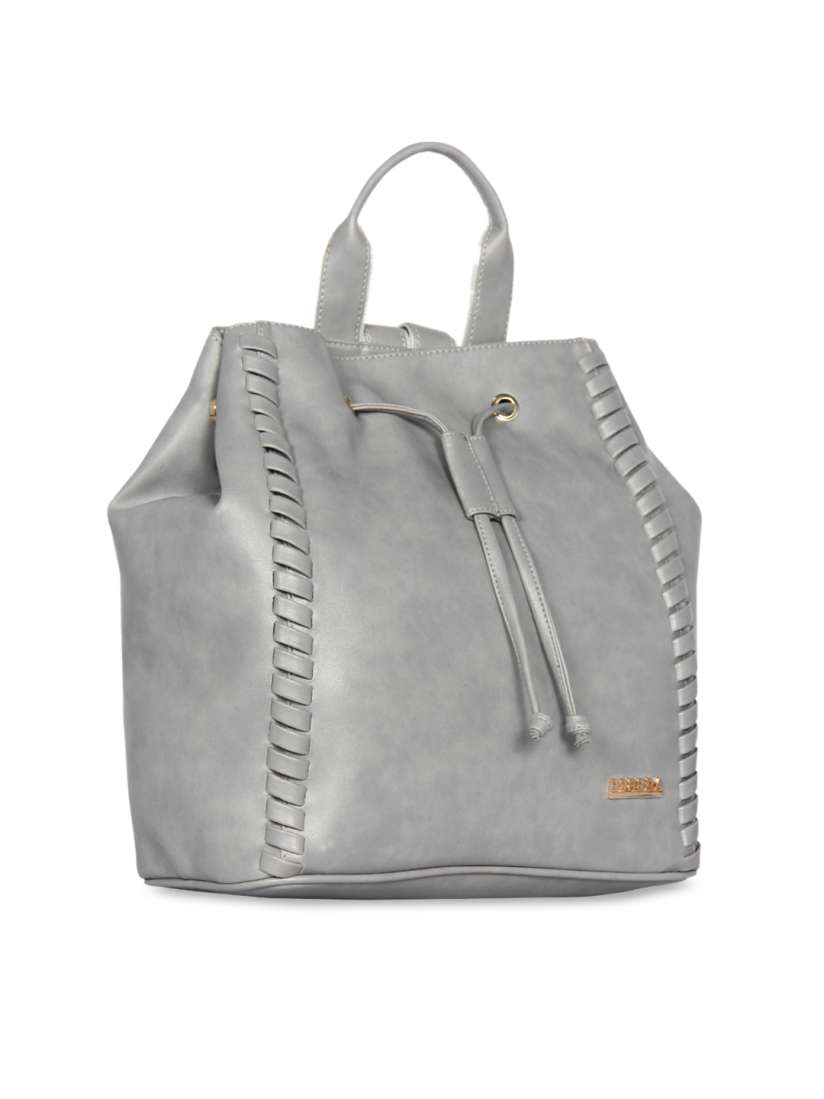 Buy ESBEDA Women Grey Solid Backpack Backpacks for Women 8768011 Myntra