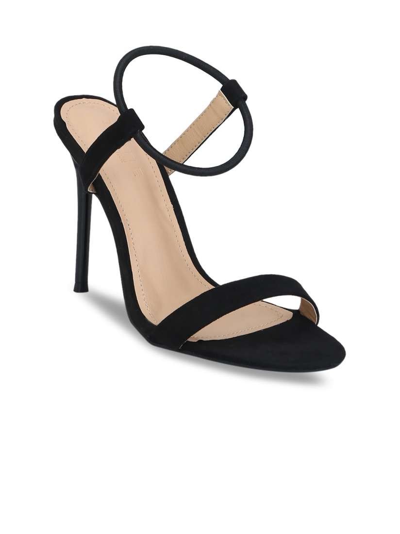 Truffle collection black heels new arrivals