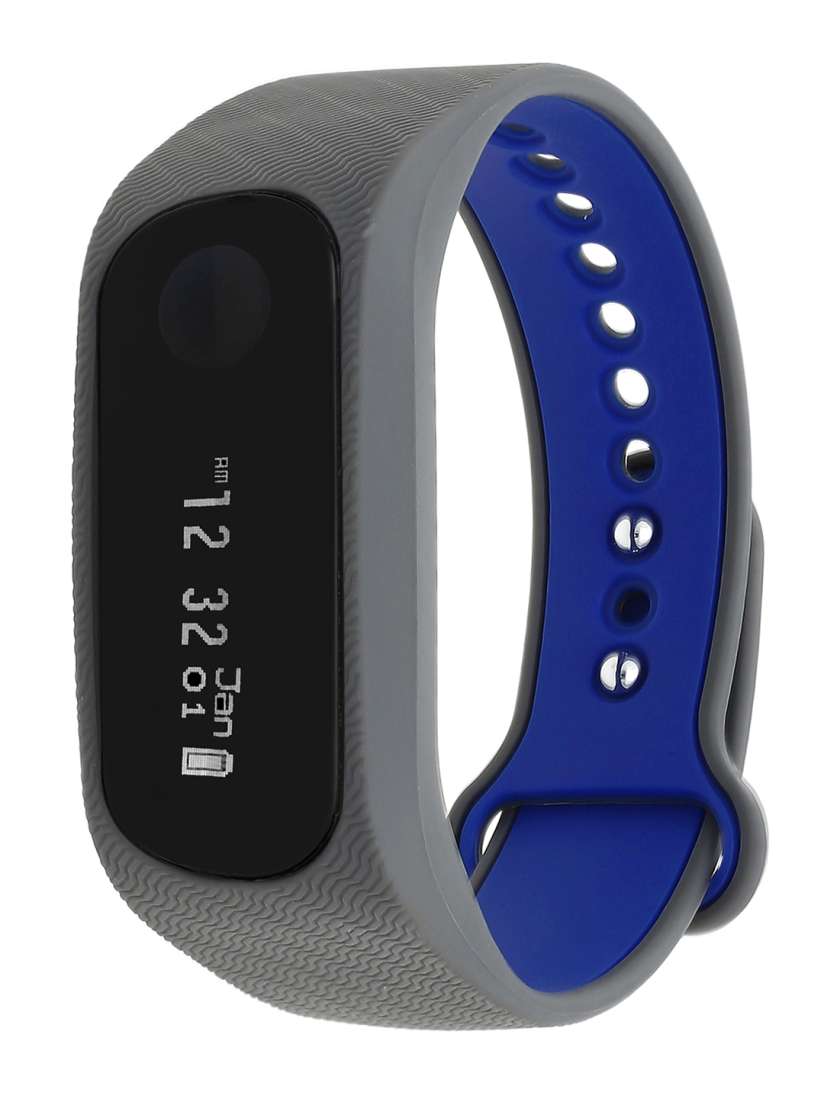 Buy Fastrack Unisex Grey Blue Reflex 2.0 Smart Band Fitness Bands for Unisex 8899951 Myntra