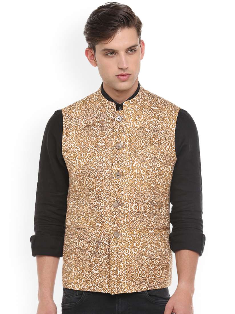 Linen club nehru jacket discount