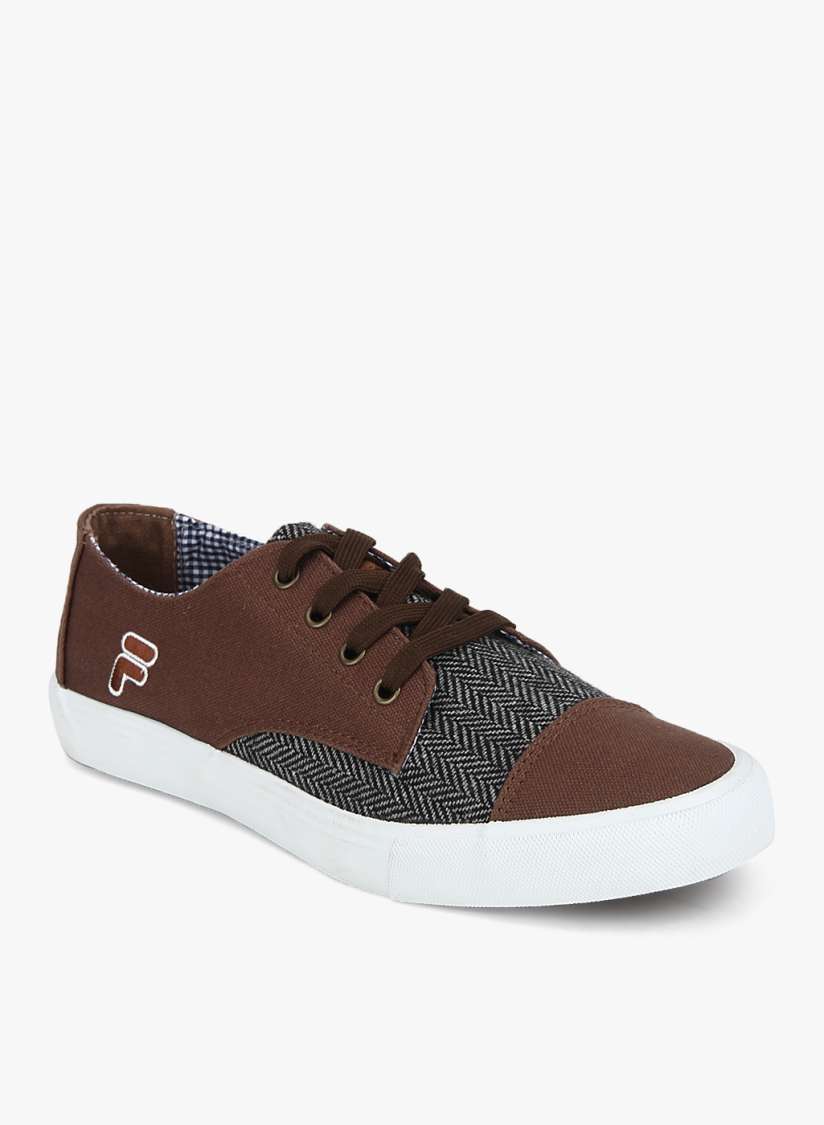 Fila men brown lifestyle shoes new arrivals