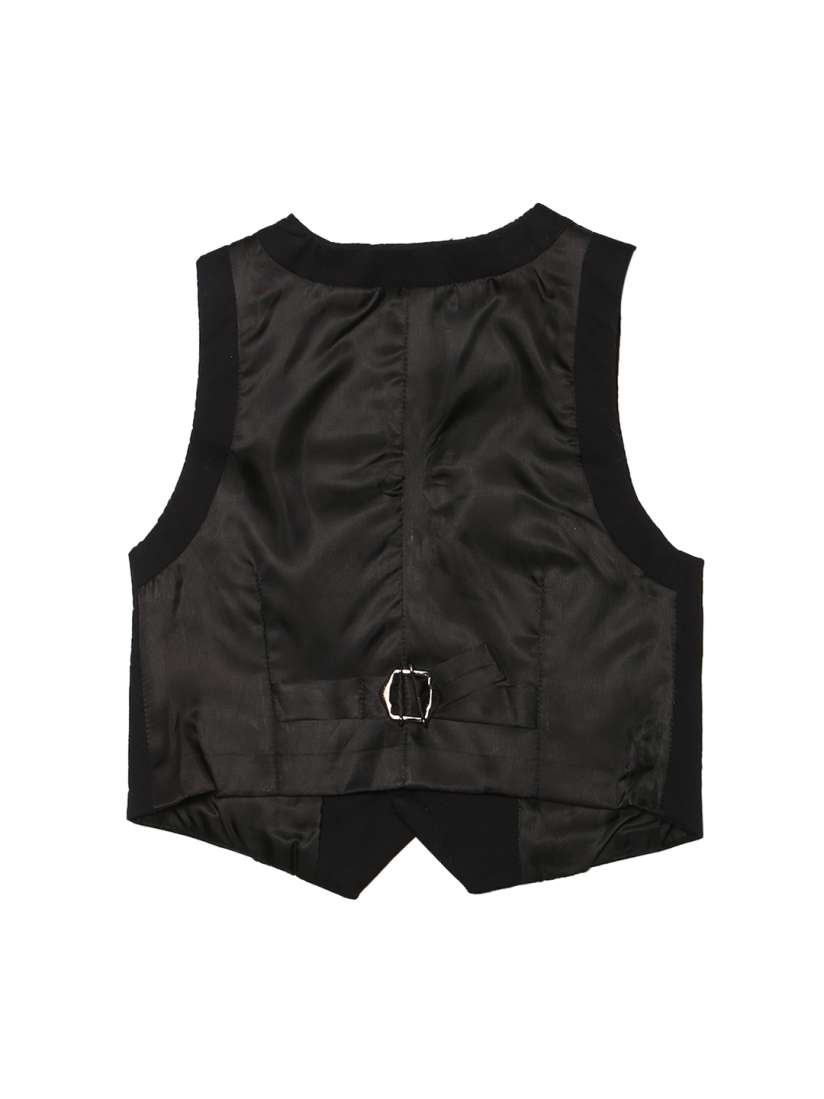 Buy Allen Solly Junior Boys Black Solid Waistcoat Waistcoat for Boys 9029749 Myntra