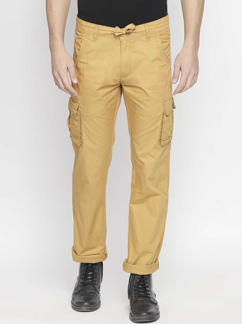 Beevee men's cotton cargo pants discount