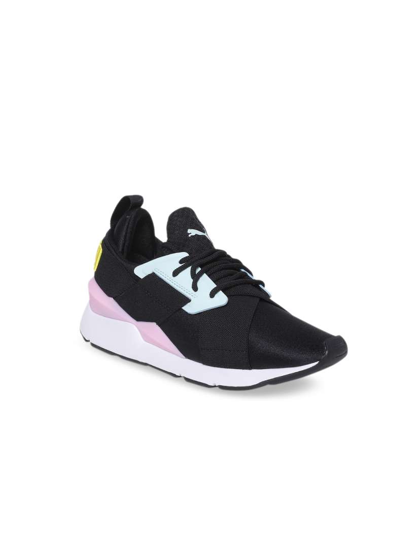 Buy Puma Girls Black Muse Jr Sneakers Casual Shoes for Girls 9063155 Myntra