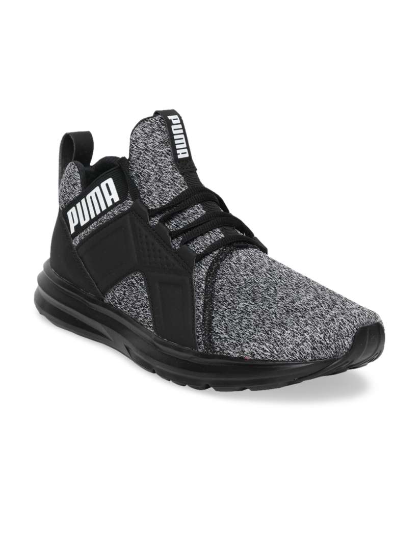 Buy Puma Unisex Black Enzo Multiknit Running Shoes Sports Shoes for Unisex 9080163 Myntra