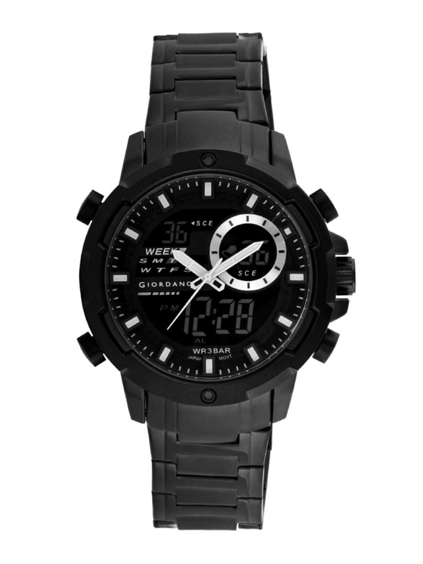 Buy GIORDANO Men Black Analogue and Digital Watch R1213 22 Watches for Men 8948729 Myntra