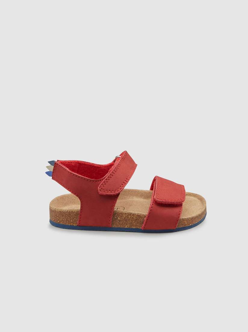 Boys red sandals online