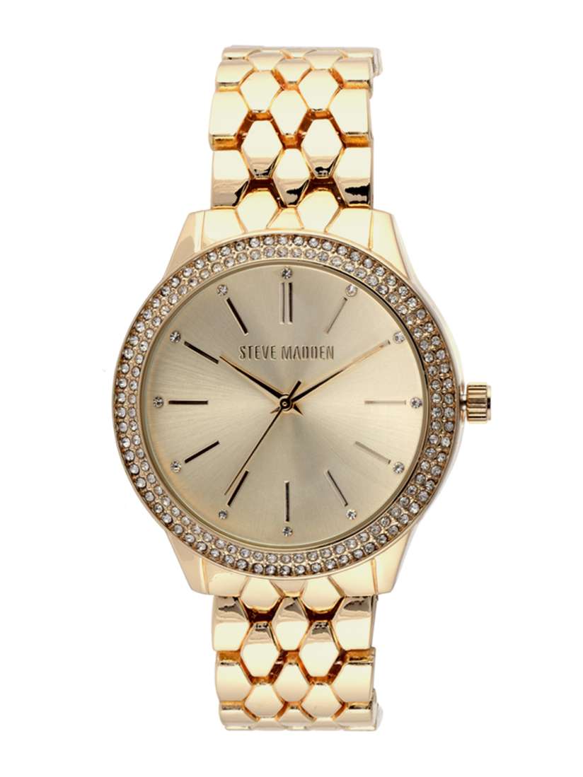 Buy Steve Madden Women Gold Toned Analogue Watch SMW239TG Watches for Women 8971731 Myntra