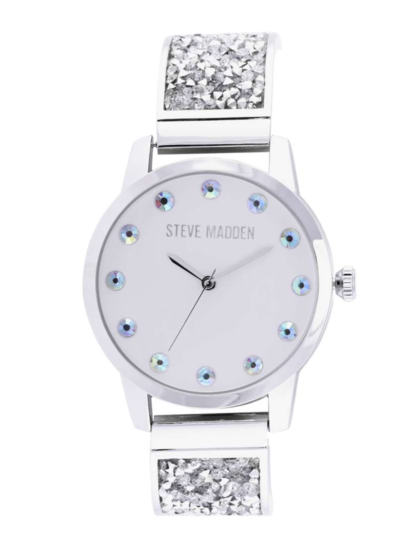 Buy Steve Madden Women Silver Toned Analogue Watch SMW233 Watches for Women 8971713 Myntra