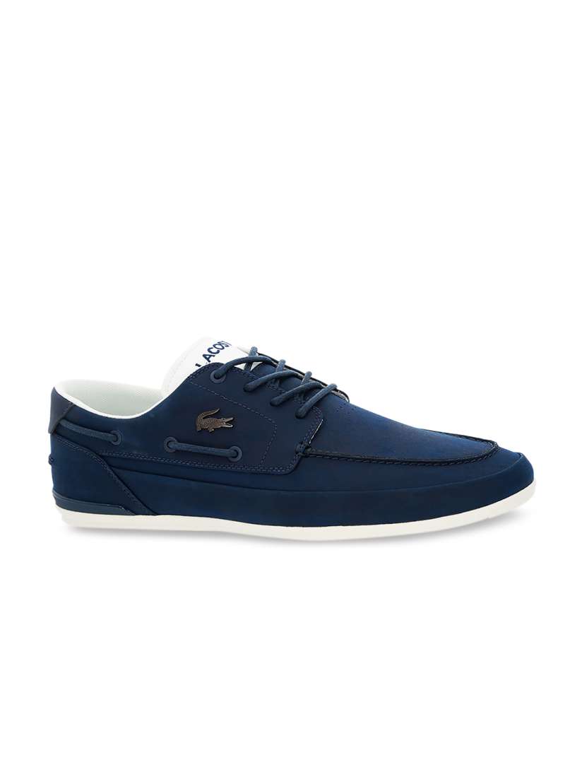Buy Lacoste Men Navy Blue Boat Shoes Casual Shoes for Men 8985765 Myntra