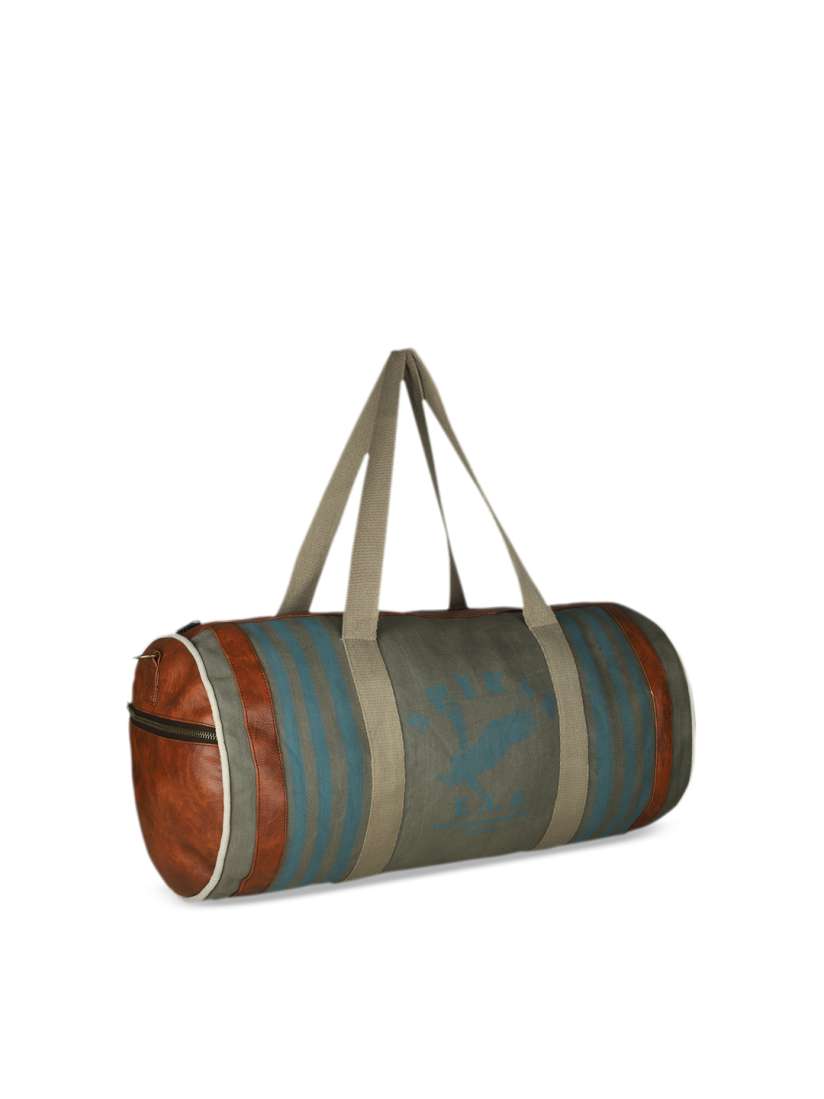 Buy SPYKAR Unisex Olive Green Printed Duffel Bag Duffel Bag for Unisex 9266171 Myntra