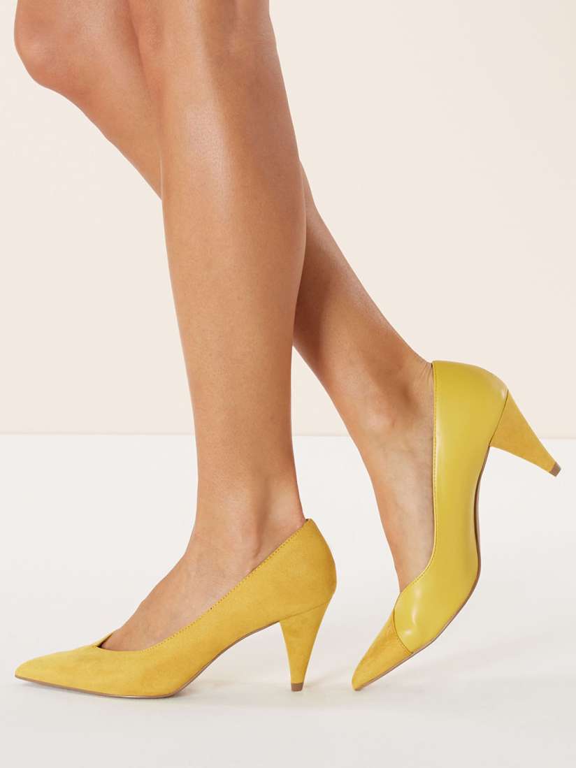 Next yellow heels hot sale