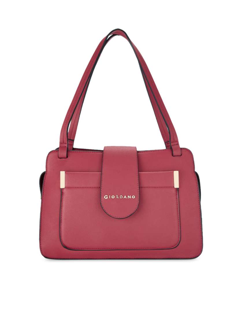Buy GIORDANO Red Solid Shoulder Bag Handbags for Women 9726237 Myntra