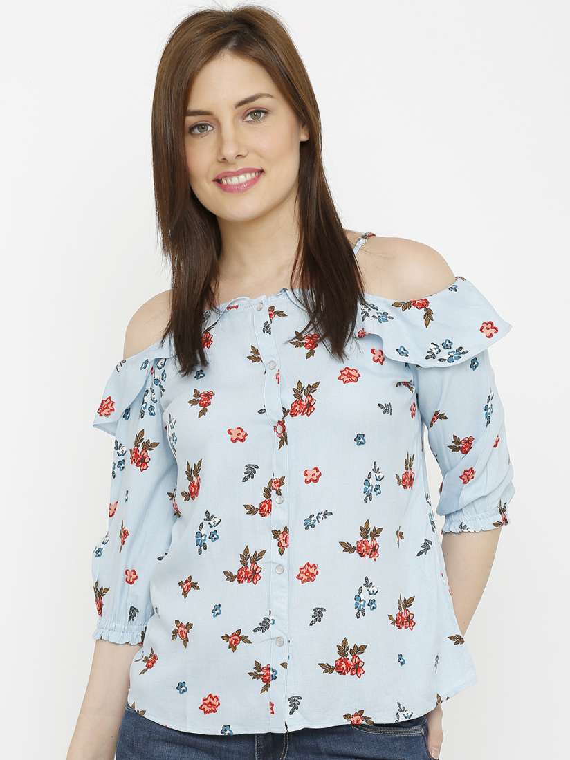 Tops for jeans myntra cheap