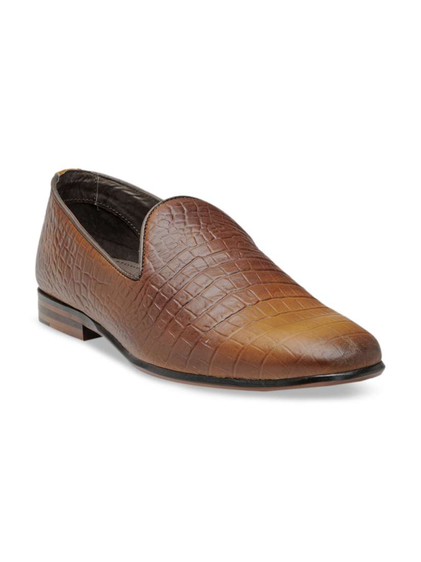 Buy Franco Leone Men Tan Formal Slip Ons Formal Shoes for Men 9863101 Myntra