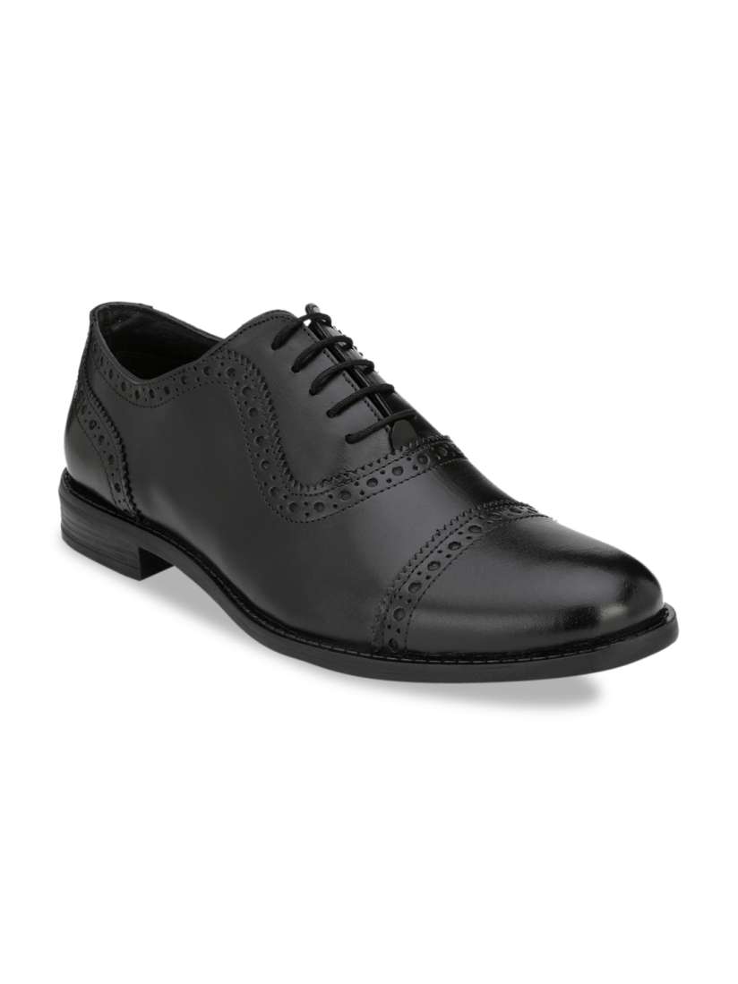 Buy SADDLE BARNES Men Black Leather Brogues Formal Shoes for Men 9856411 Myntra