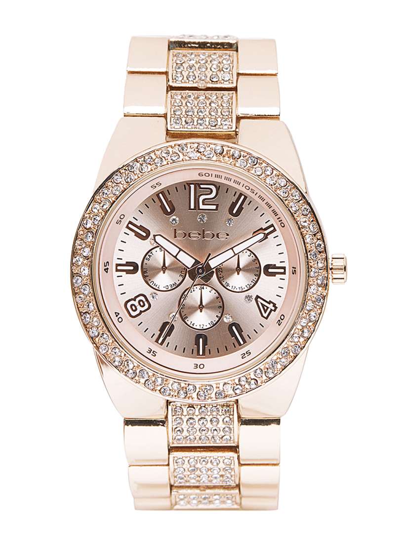 Rose gold bebe watch outlet