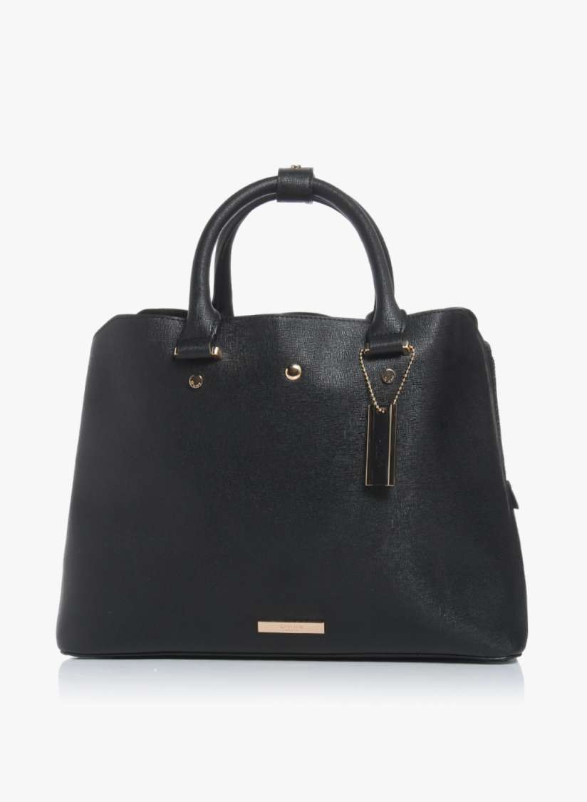 Buy Tilla Black Handbag Handbags for Women 10002485 Myntra